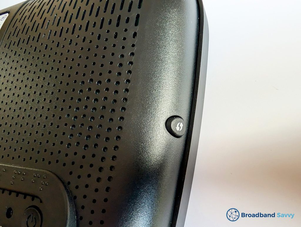 BT Smart Hub 3 WPS button.