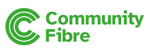 Community Fibre logo.