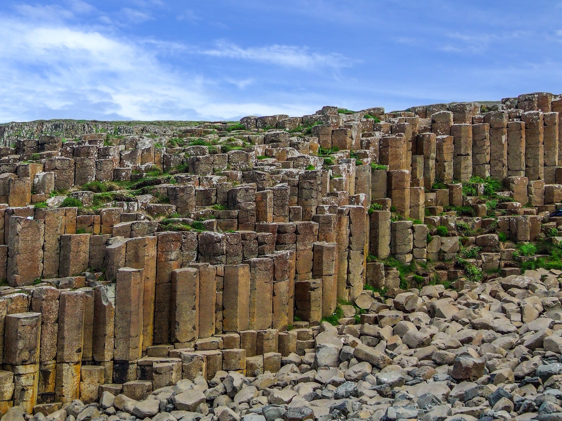 Giants' Causeway in Northern Ireland.