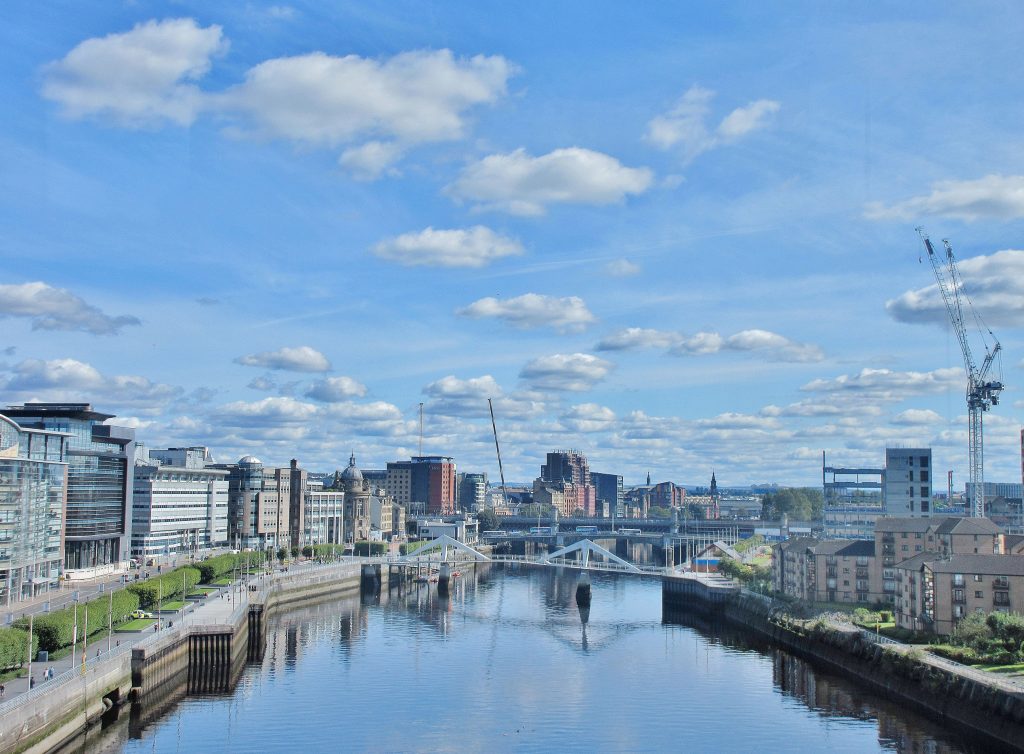 River Clyde in Glasgow.