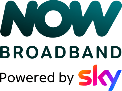 NOW Broadband logo.