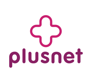 Plusnet logo.