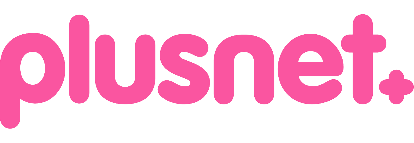 Plusnet logo.