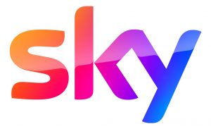 Sky Broadband logo.
