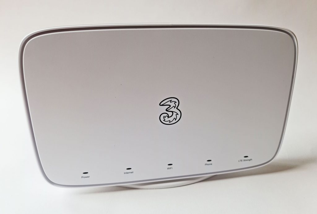 Three 4G Plus Hub home broadband router.