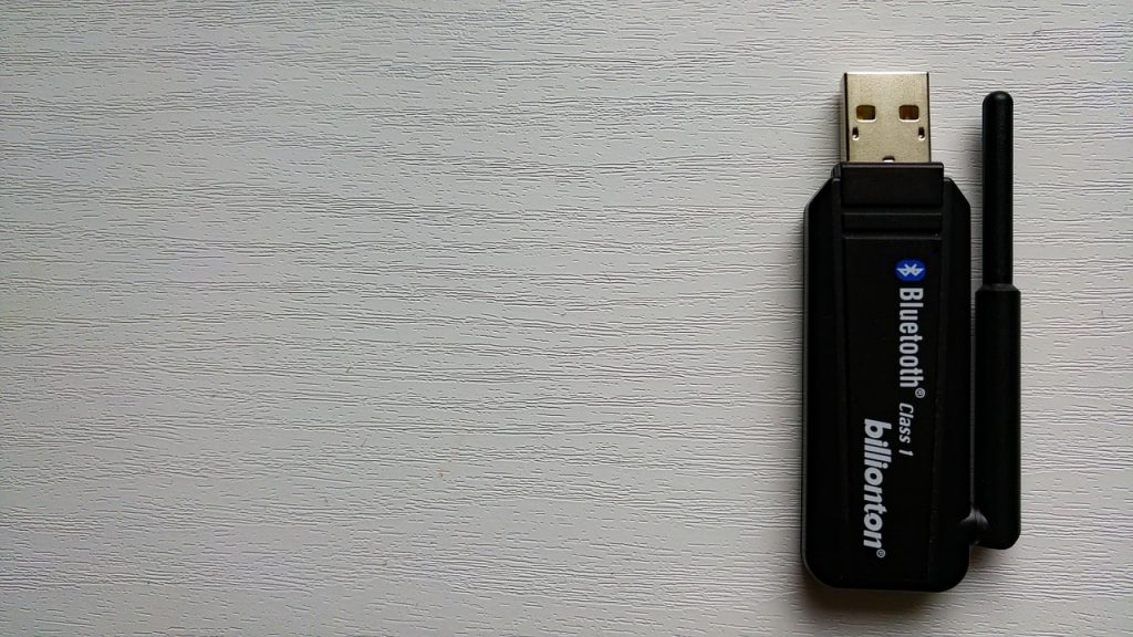 USB Wi-Fi dongle.