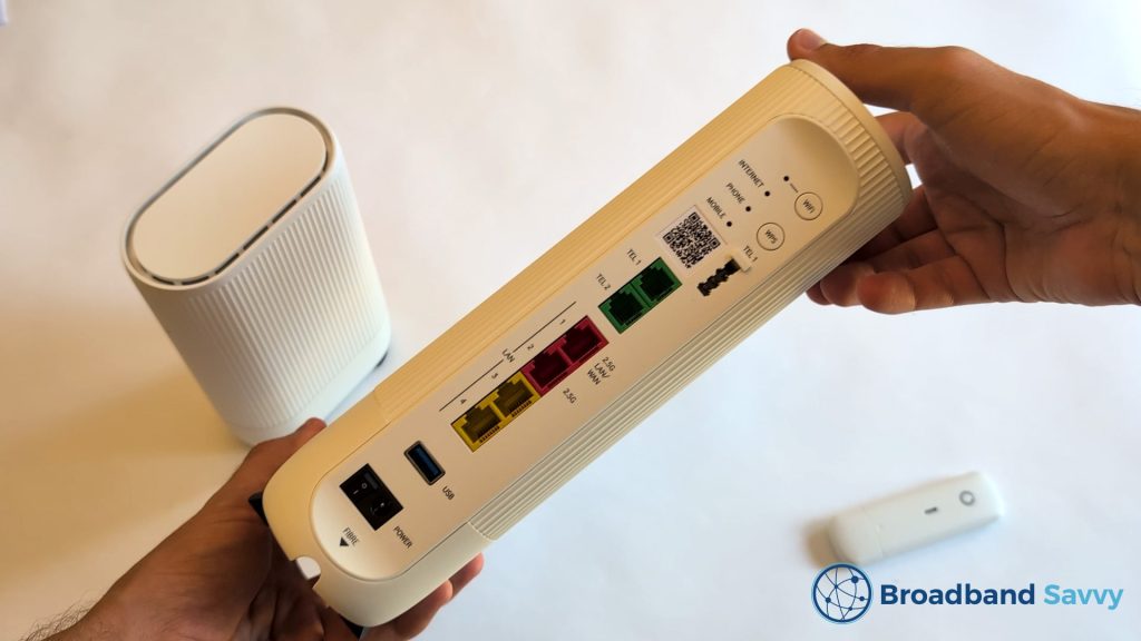 Vodafone Ultra Hub router.